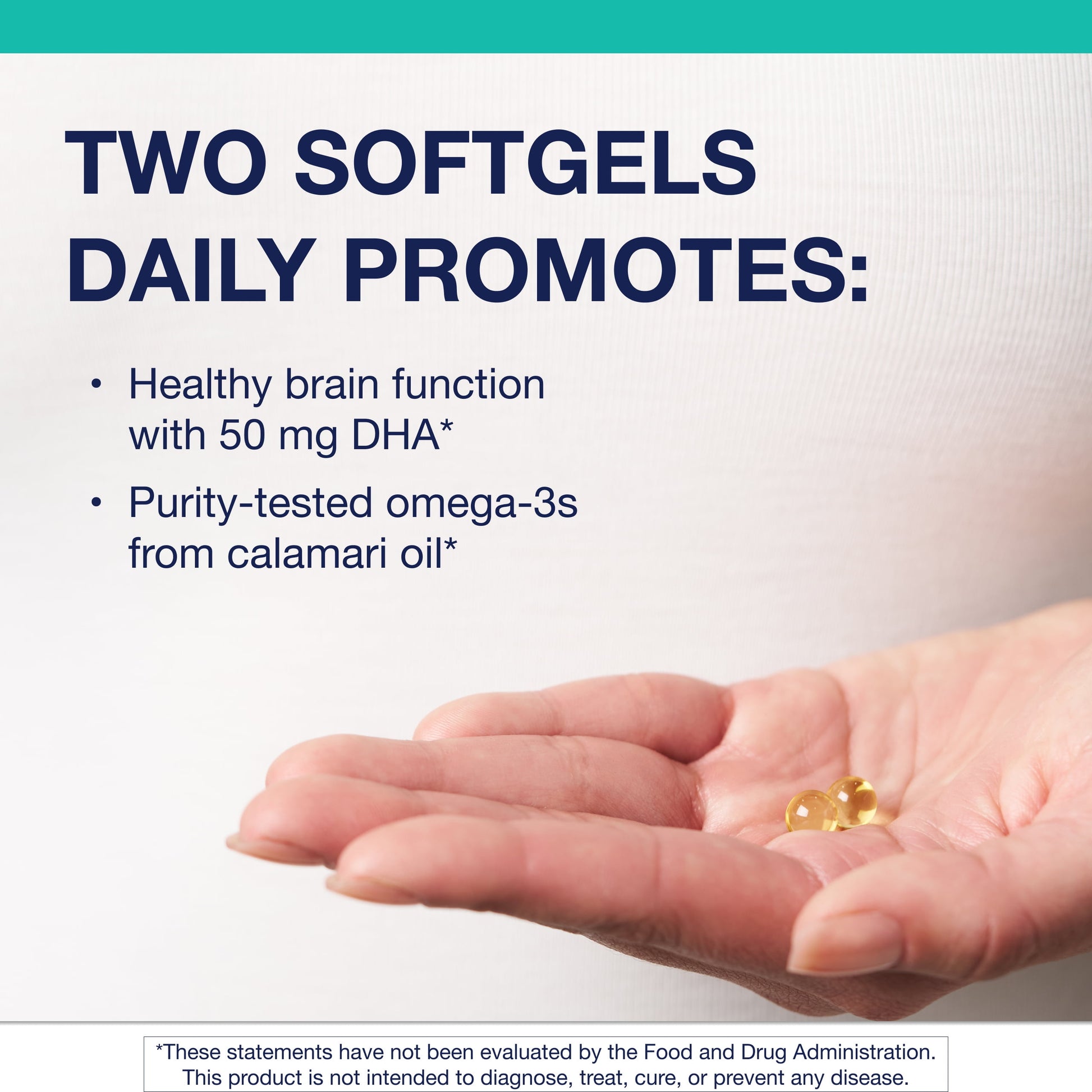 Metakids DHA - Kids DHA & EPA Supplement - for Brain Health & Support* - Immune Support* - from Calamari Oil - Natural Fruit Flavor - 120 Softgels