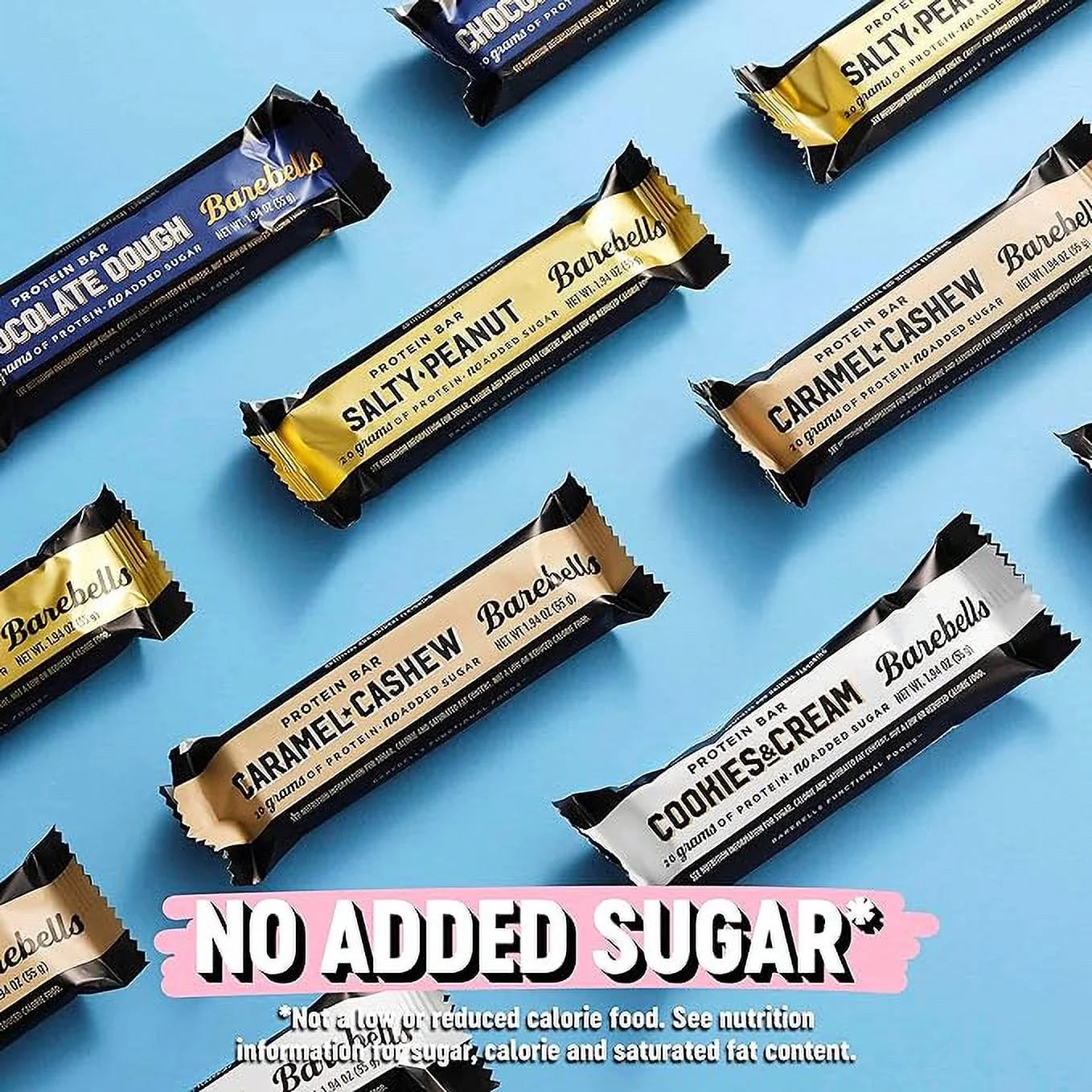 Protein Bars Variety Pack - Protein Snacks with 20G of High Protein - Chocolate Protein Bar with 1G of Total Sugars - 5 Flavors - 10 Pack