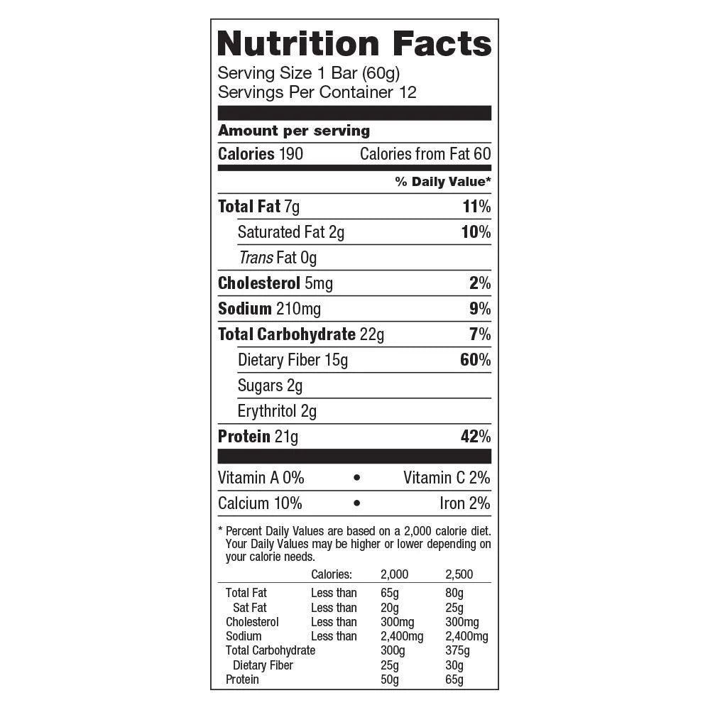 Protein Bar, 20G Protein, Blueberry Muffin, Gluten Free, 12 Count