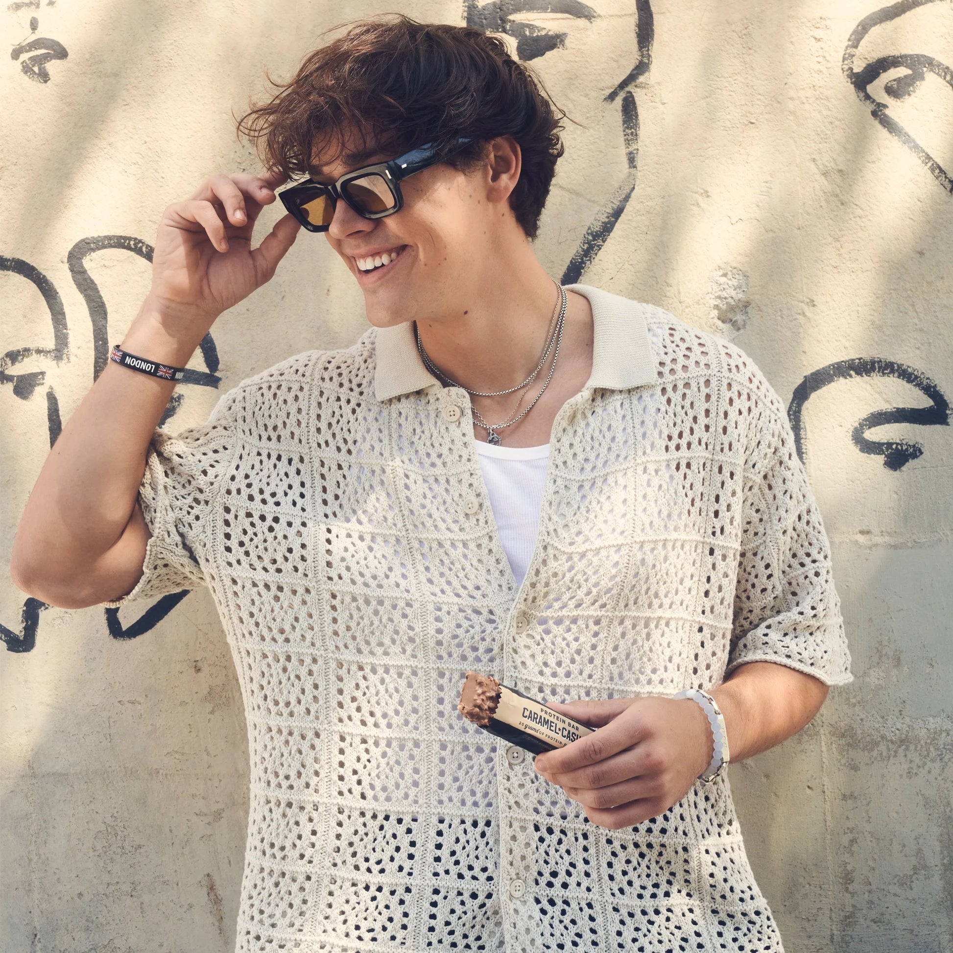 Protein Bars with 20G High Protein, 1.9Oz Bars, Caramel Cashew - 4 Count