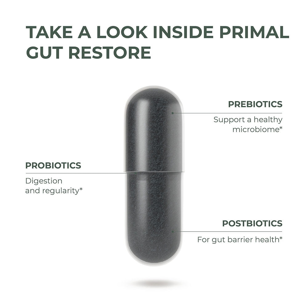 Gut Restore Improves Digestion and Energy (60 Capusles)