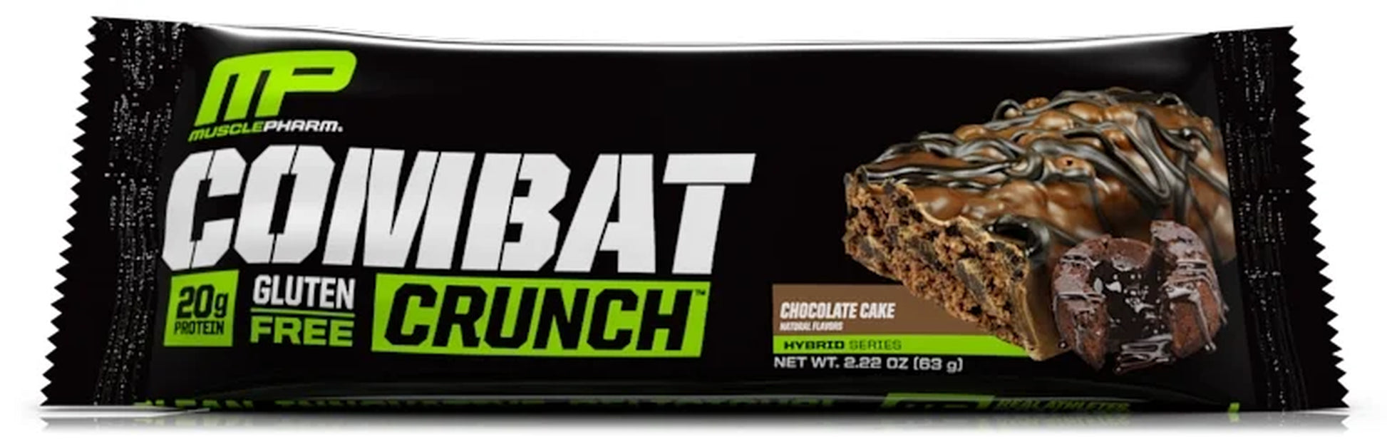 Combat Crunch Protein Bar, Chocolate Cake, 20G Protein, 12 Ct