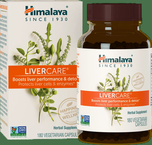 Livercare Supplement, Liver Cleanse and Detox, Vegan, 180 Capsules