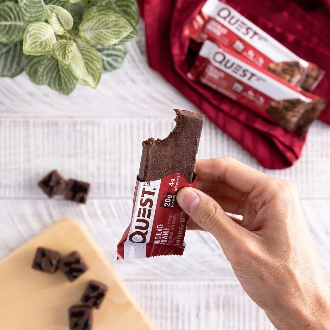 Quest Protein Bar, Chocolate Brownie, 20G Protein, 12 Count