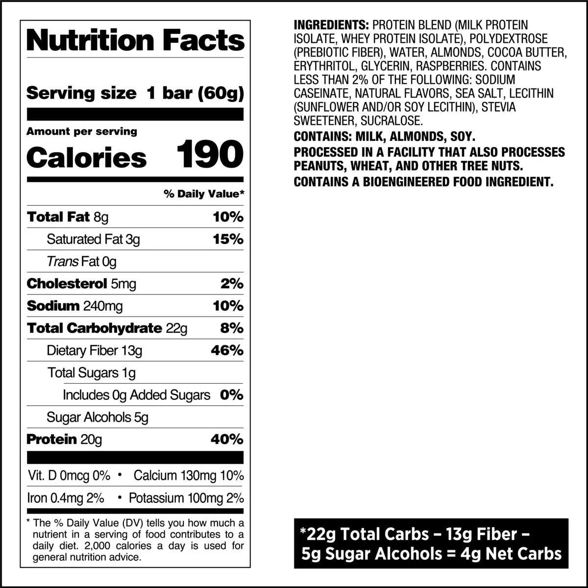 Quest Protein Bar, White Chocolate Raspberry, 20G Protein, 12 Count