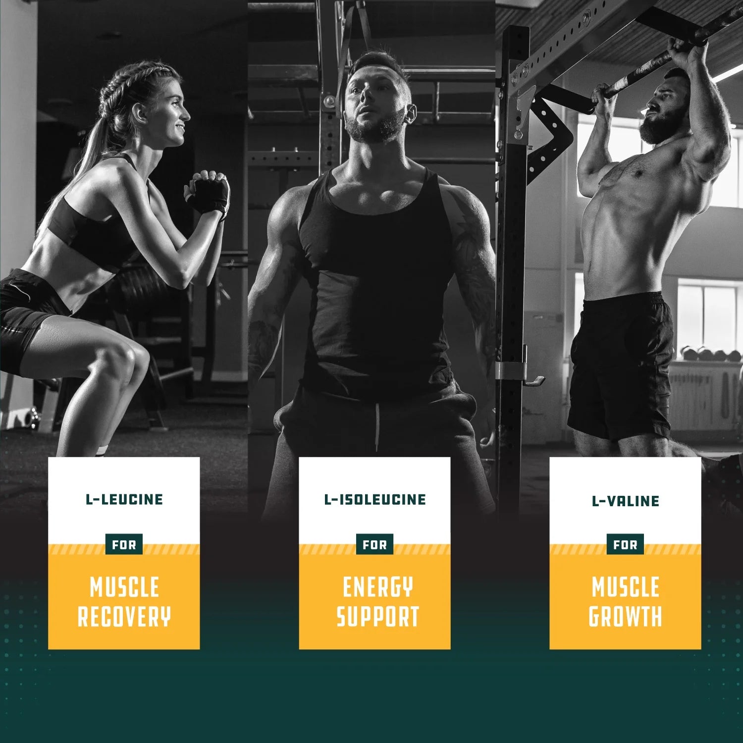 Branch Chain Amino Acids Supplement for Men and Women - Vegan BCAA Tablets Post Workout Muscle Recovery and Muscle Growth Support 120Ct