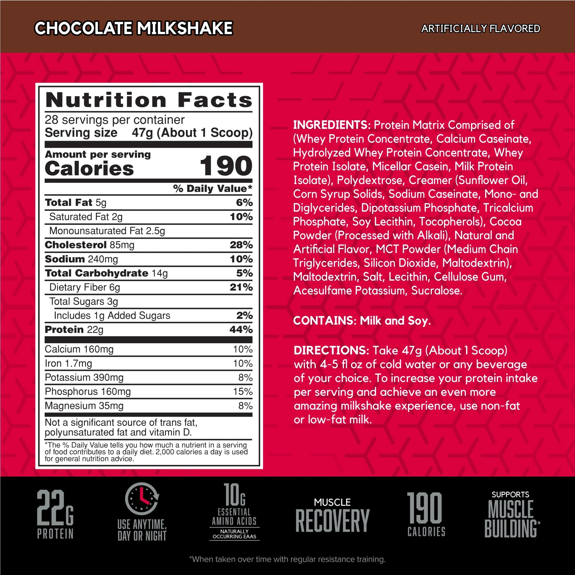 Syntha 6 Whey Protein Powder, Chocolate, 2.91Lb