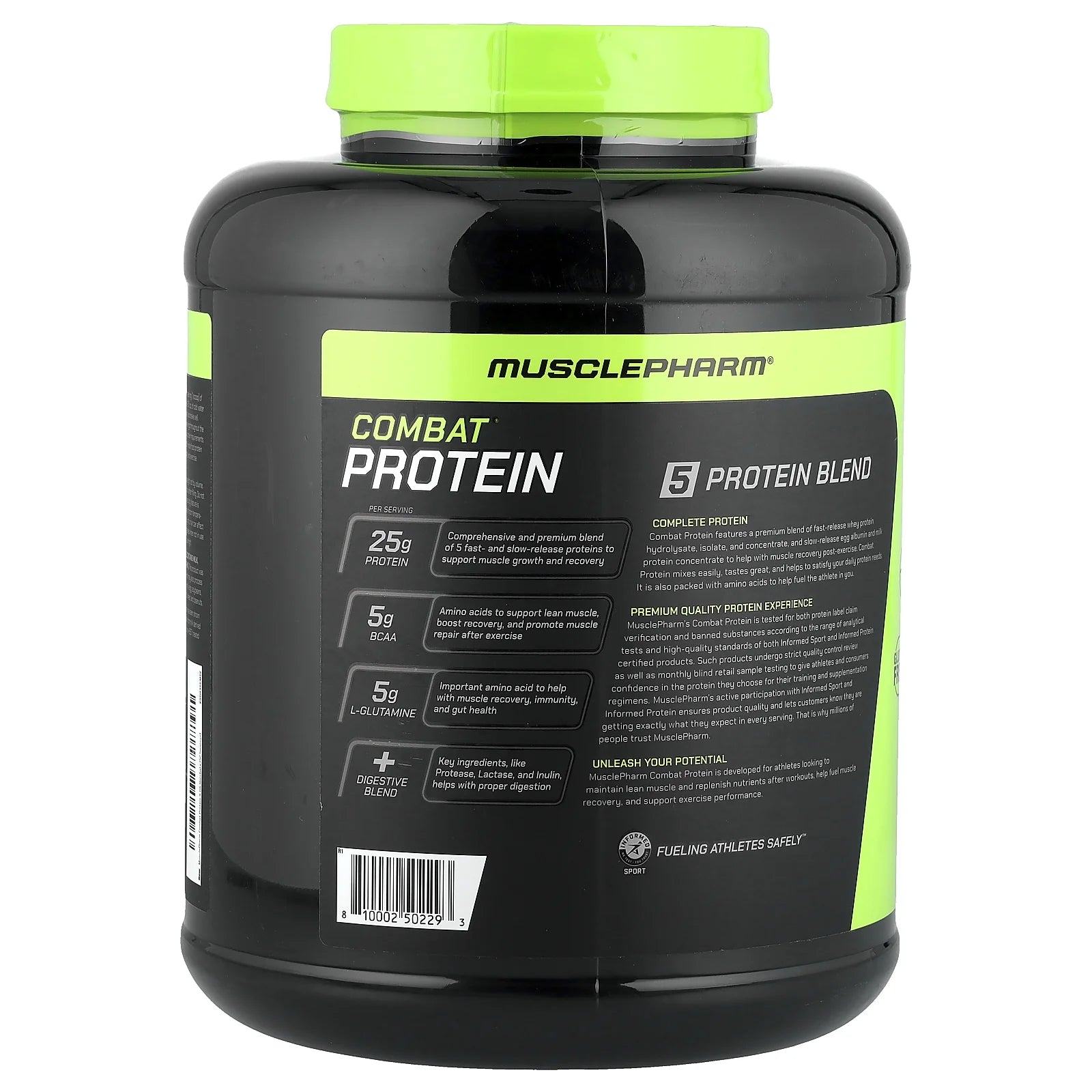 Combat® Protein Powder, Horchata , 4.1 Lbs (1.84 Kg)