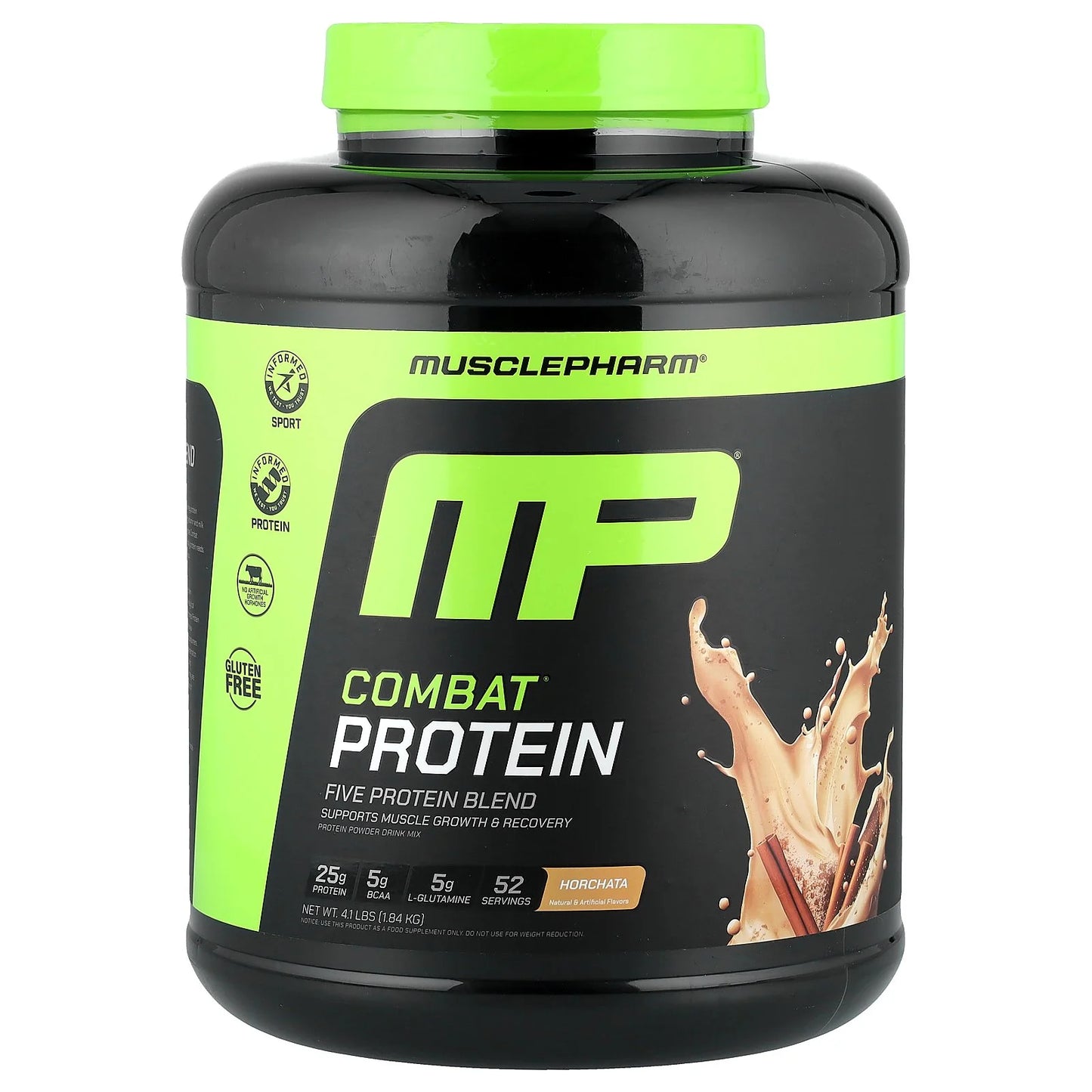 Combat® Protein Powder, Horchata , 4.1 Lbs (1.84 Kg)