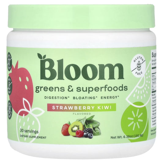 Nutrition Greens & Superfoods Powder, Strawberry Kiwi, 30 Servings
