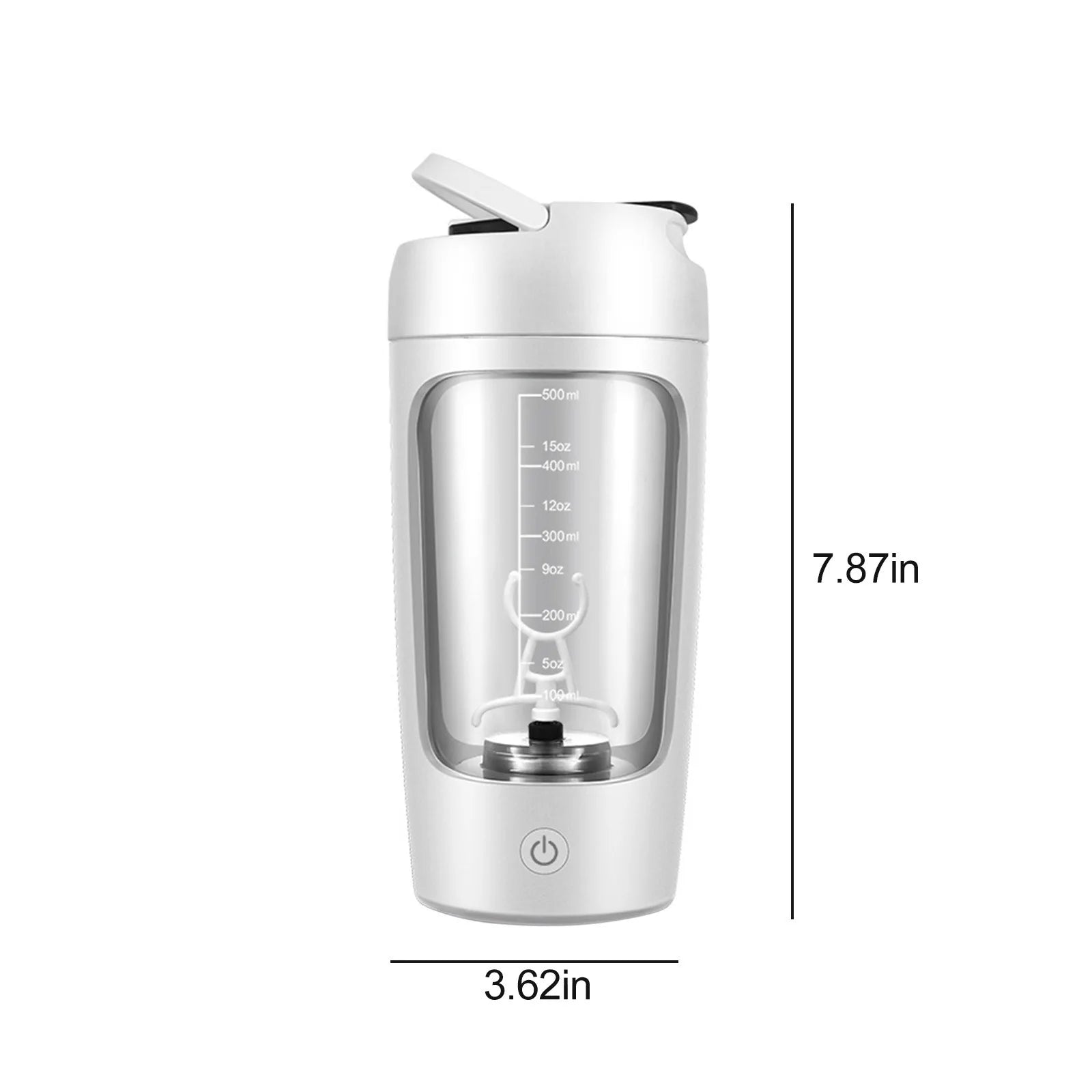 Electric Protein Shaker Bottle,Usb Rechargeable Blender Bottles, Shaker Bottles for Protein Mixes , Juicer Accessories Portable Blender Cup for Protein Shake