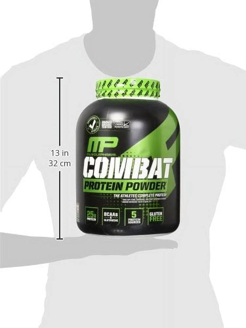 Combat Protein Powder, Chocolate Milk, 25G Protein, 4Lb, 64Oz