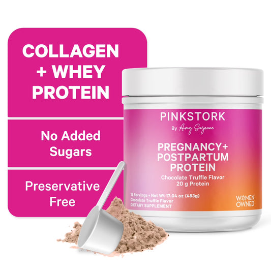 Pregnancy + Nursing Protein Chocolate Protein Powder, 21 Servings