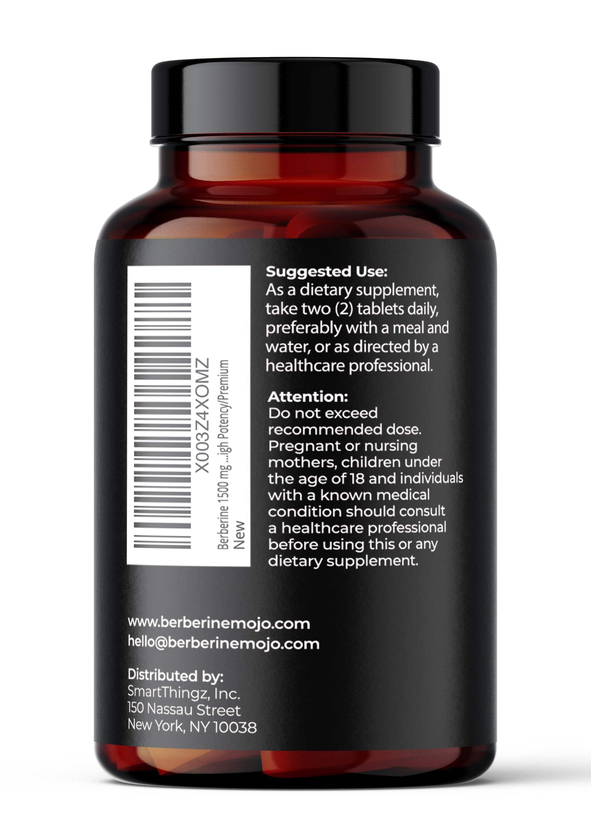 Berberine 1500Mg Supplement with Magnesium Glycinate and Ceylon Cinnamon. Weight Management & Immunity Booster for Women & Men. High Potency & Absorption. Premium Blend -