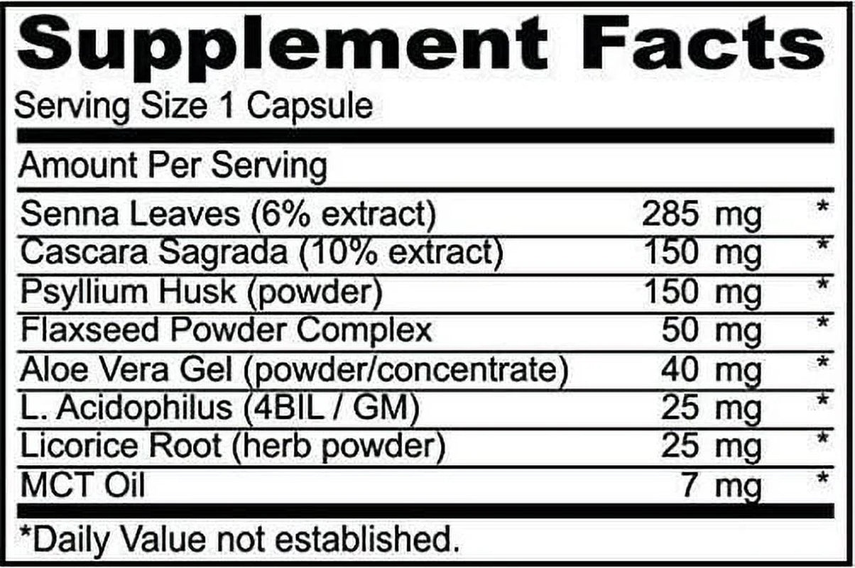 180 Cleanse Supplement - All Natural - Detox Your Body, Reduce Belly Bloating, Feel Better, Effective - Men and Women - 15 Day Formula - 30 Capsules