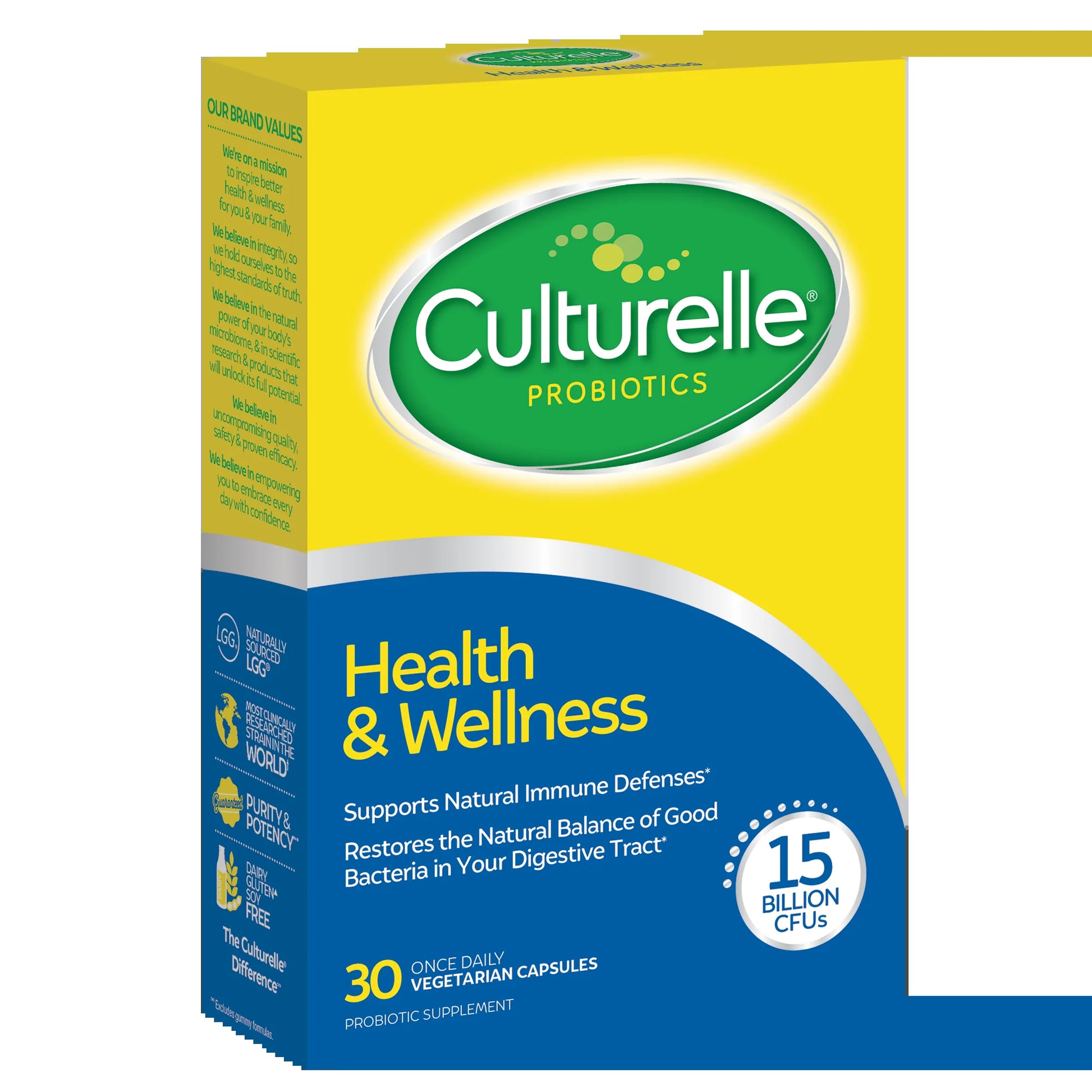 Health & Wellness Daily Probiotic Supplement, 30 Count