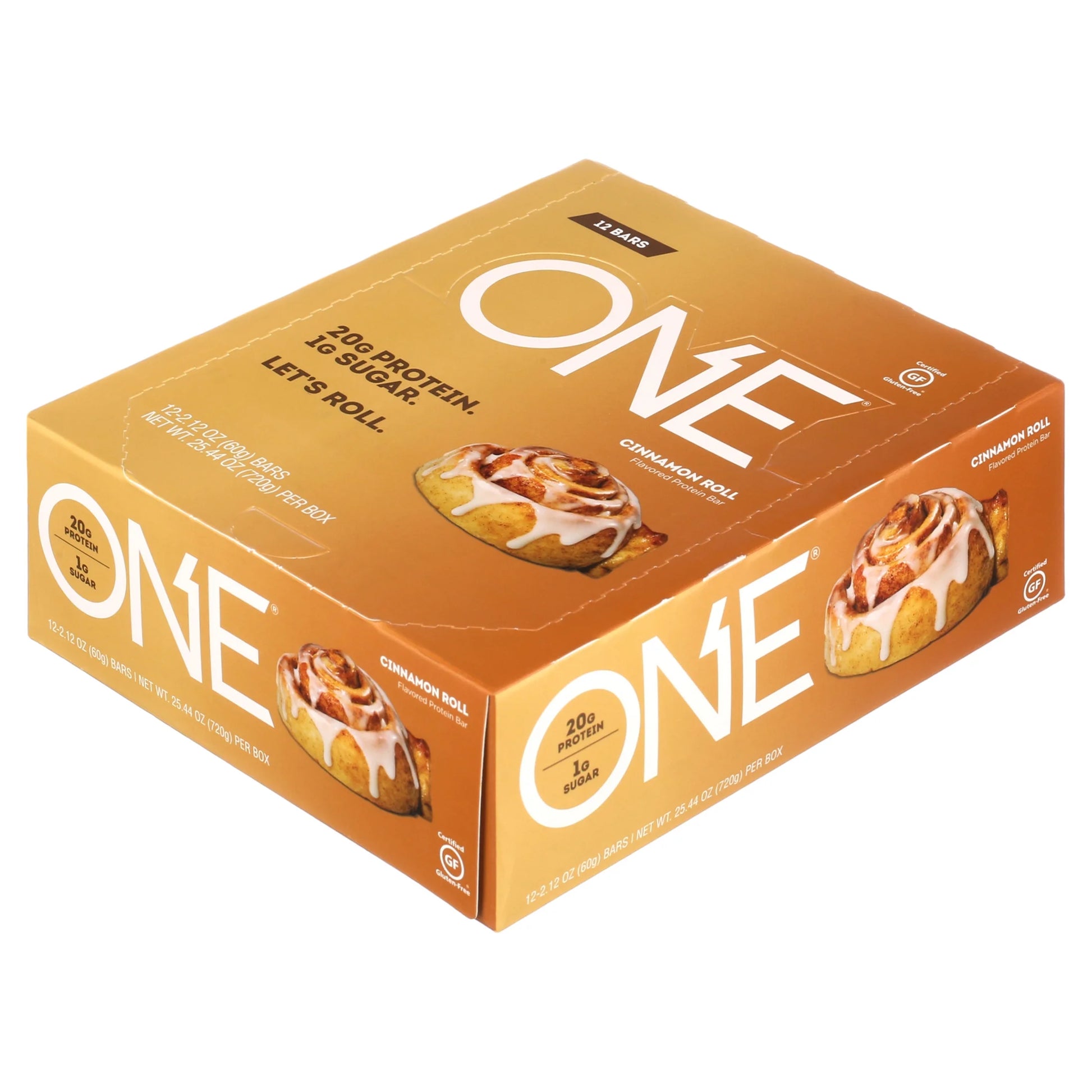 ONE Protein Bar, Cinnamon Roll, 20G Protein, 12 Ct