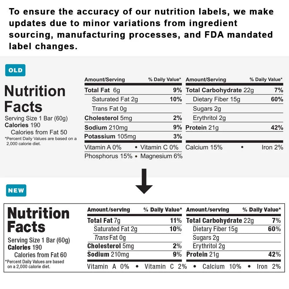 Protein Bar, 20G Protein, Blueberry Muffin, Gluten Free, 12 Count