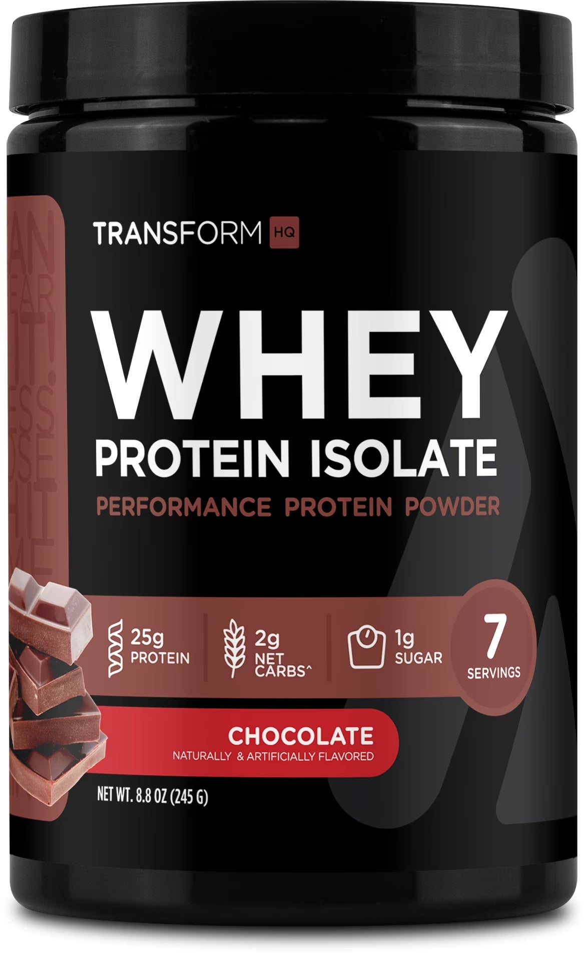 Whey Protein Isolate (WPI) Chocolate Flavored 7 Servings - Performance Protein Powder