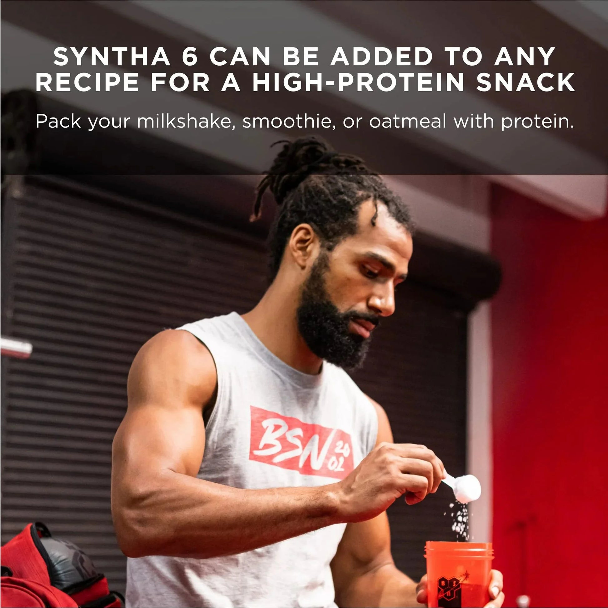 SYNTHA-6 Edge Protein Powder, Chocolate Protein Powder with Hydrolyzed Whey, Micellar Casein, Milk Protein Isolate, Low Sugar, 24G Protein, Chocolate Milkshake, 28 Servings