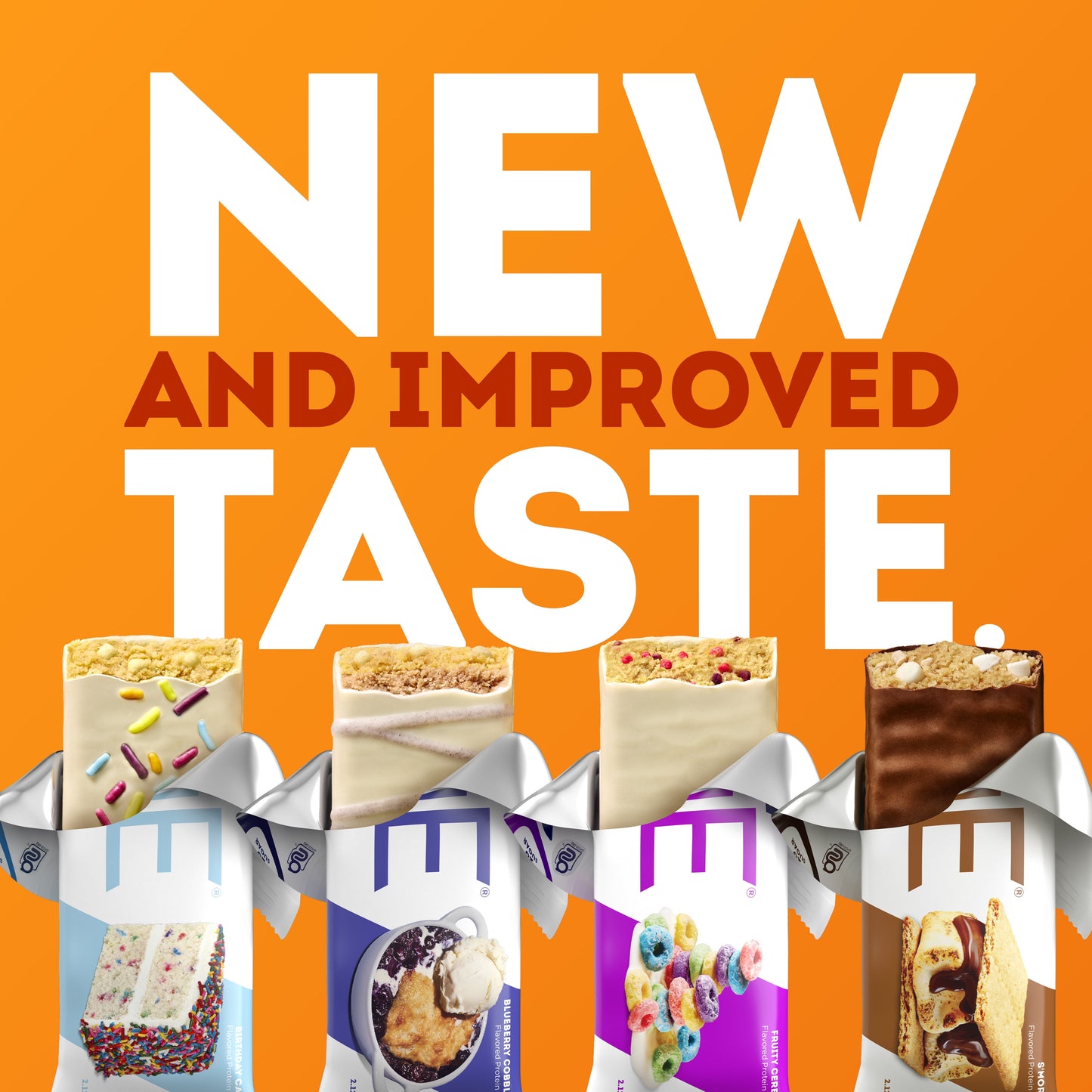 Protein Bar, Cookies & Crème, 20G Protein, 12 Count