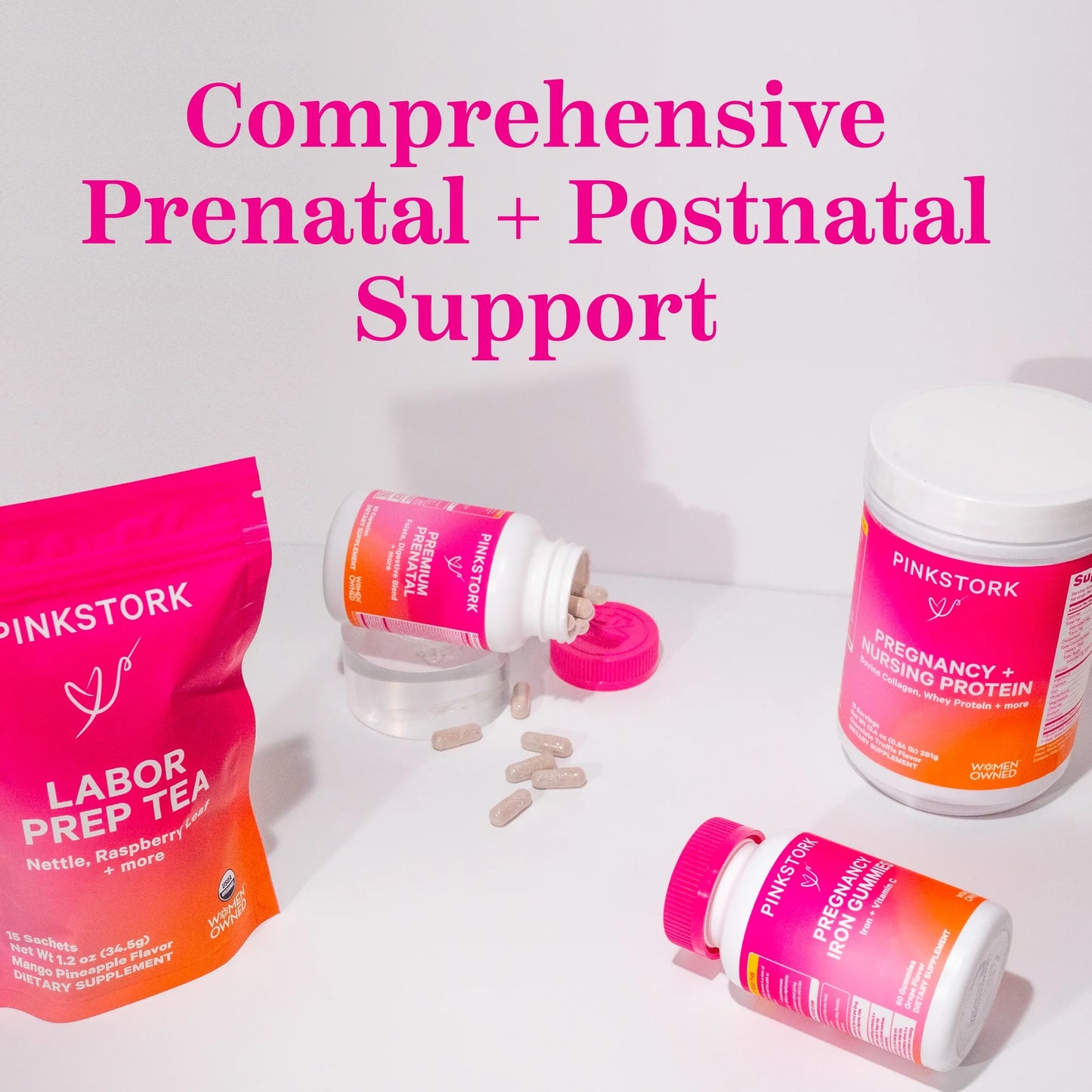 Pregnancy + Nursing Protein Chocolate Protein Powder, 21 Servings