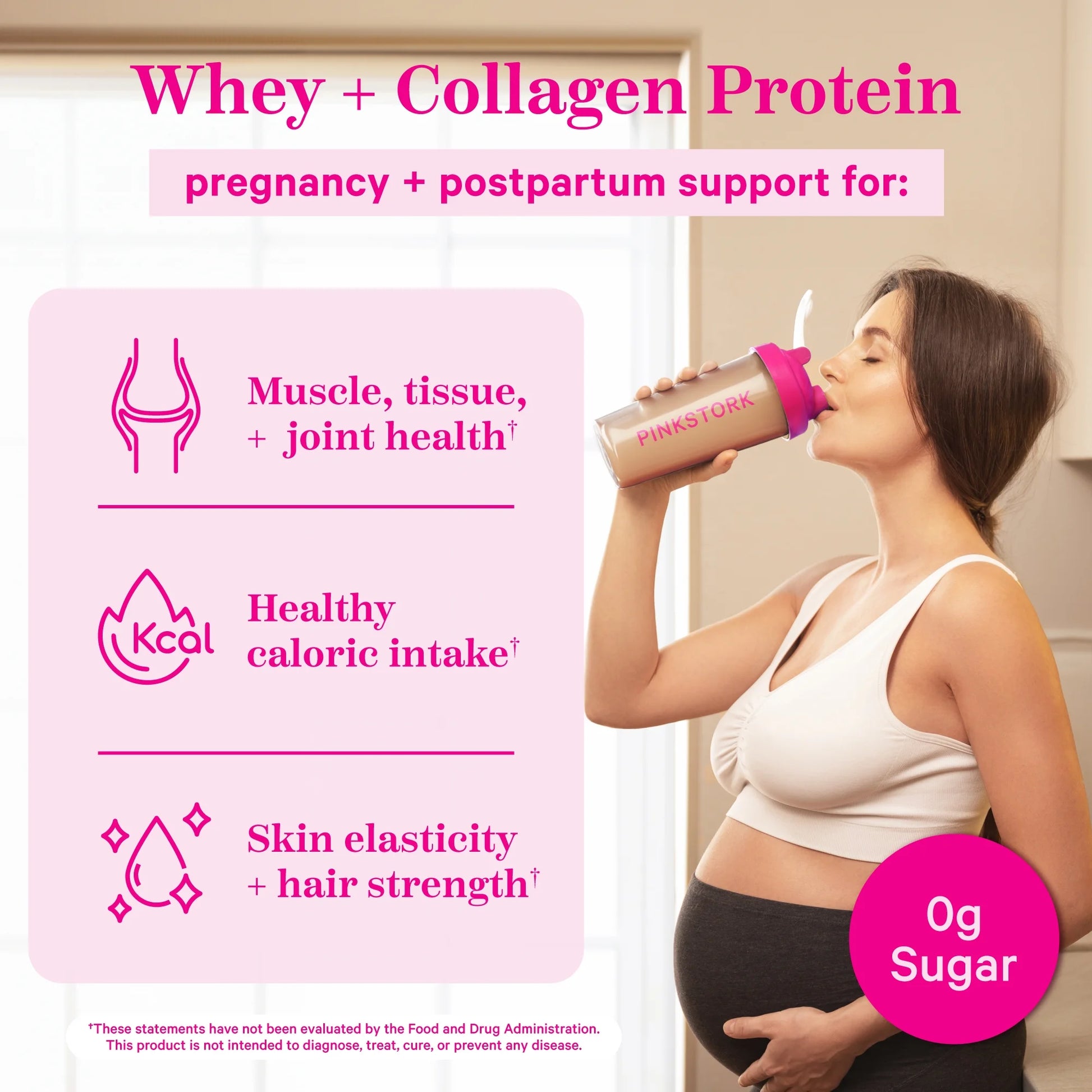 Pregnancy + Nursing Protein Chocolate Protein Powder, 21 Servings