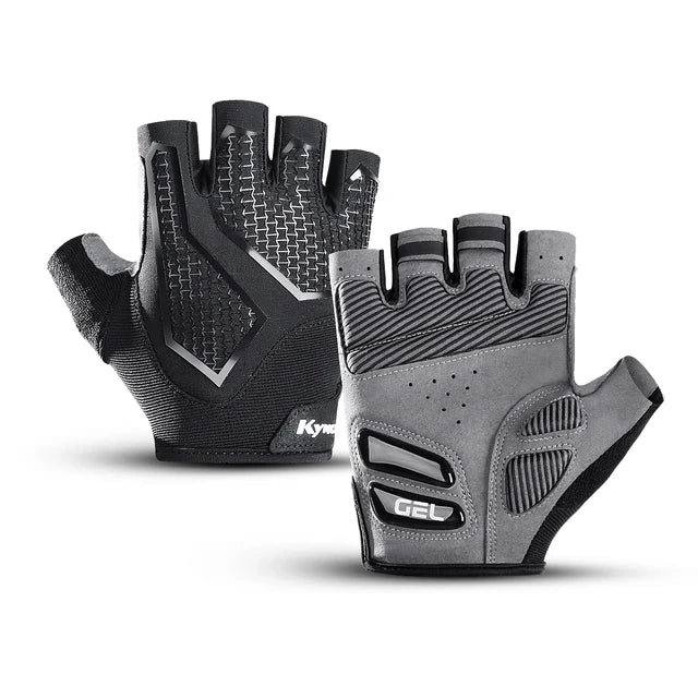 Half finger cycling gloves for men and women liquid silicone shock-absorbing and breathable sports bike fitness gloves