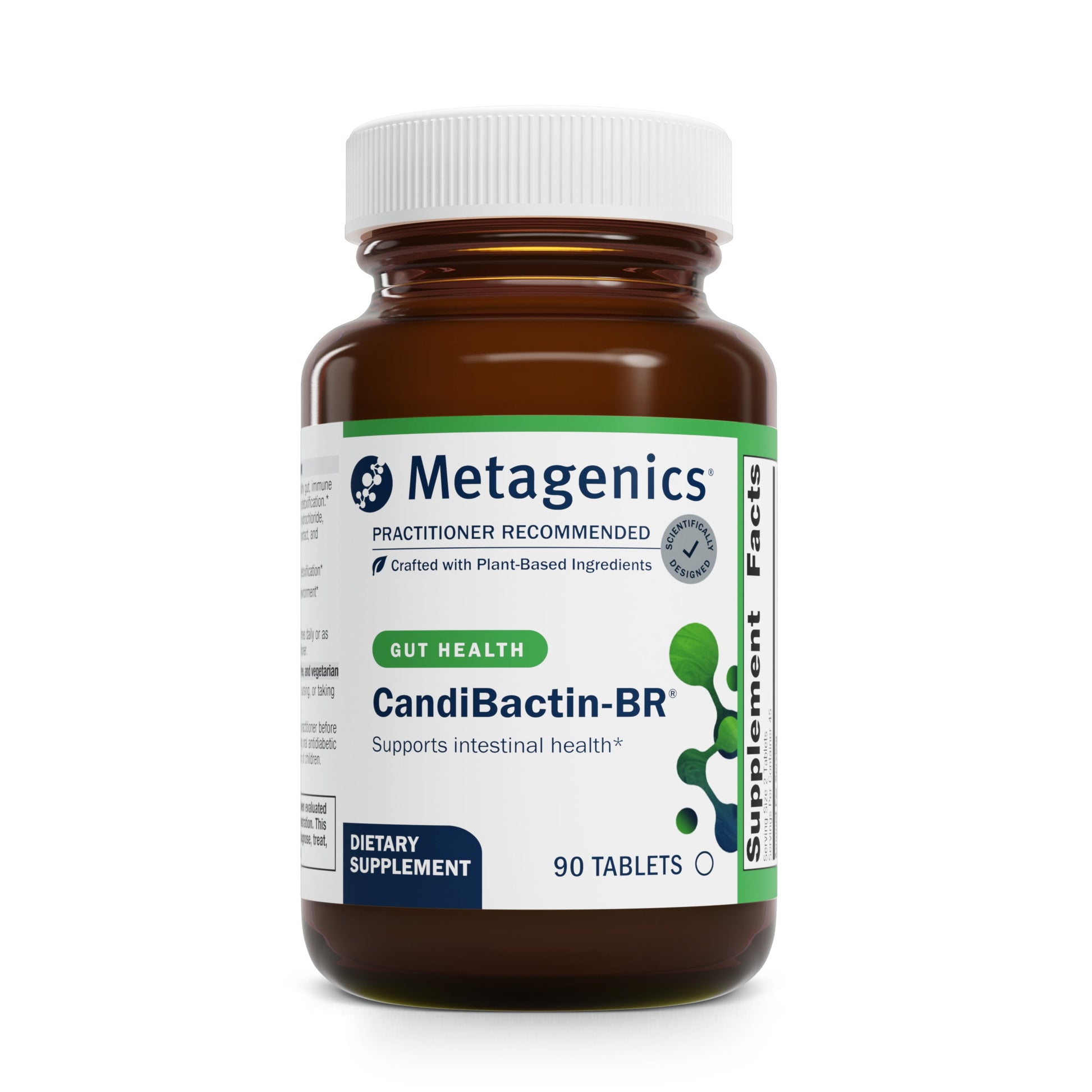 Candibactin-Br - Concentrated Berberine for Intestinal Support* - with Berberine, Oregon Grape & Coptis Root Extract - Gut Health Supplements* - Gluten-Free - Vegetarian - 90 Tablets