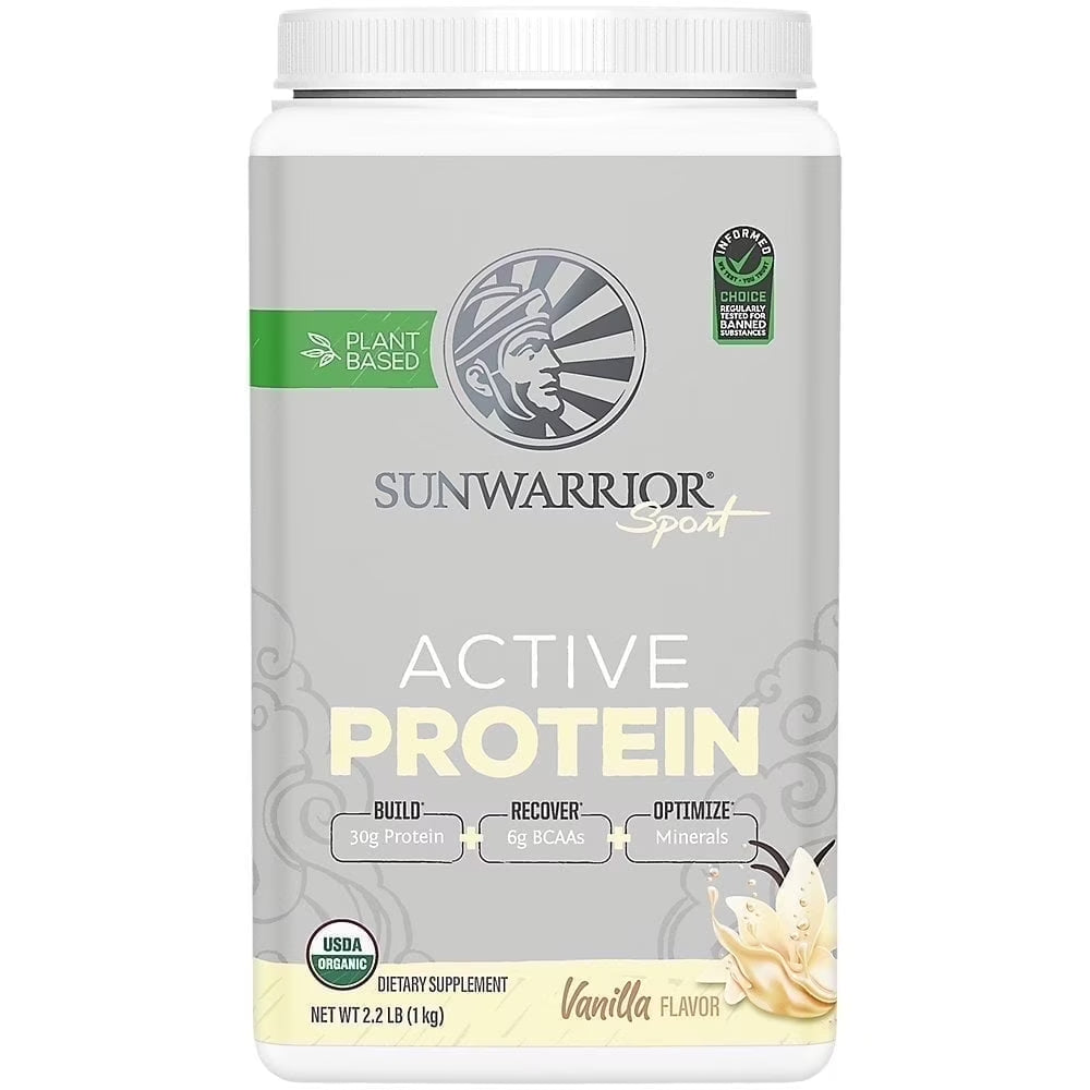 Sport Organic Active Protein Vanilla Vegan Protein Powder 20 Servings