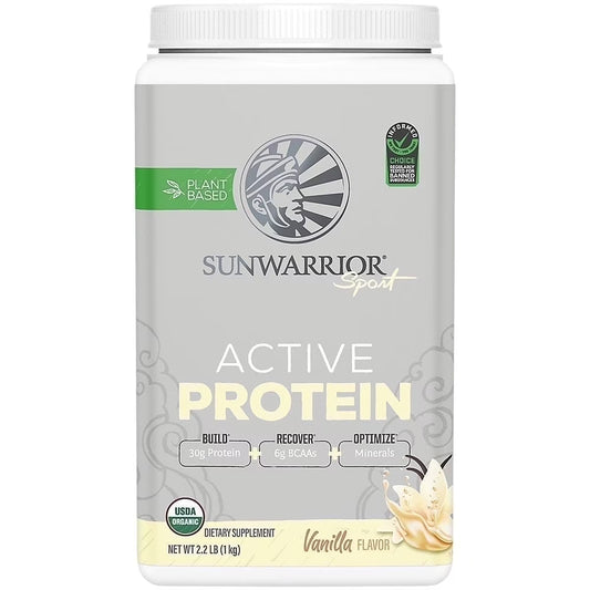 Sport Organic Active Protein Vanilla Vegan Protein Powder 20 Servings