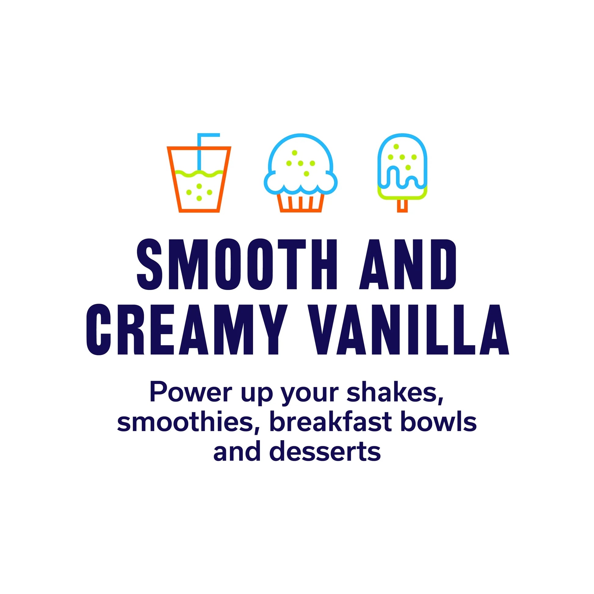 100% Whey Protein-Vanilla 1.8 Lbs Powder