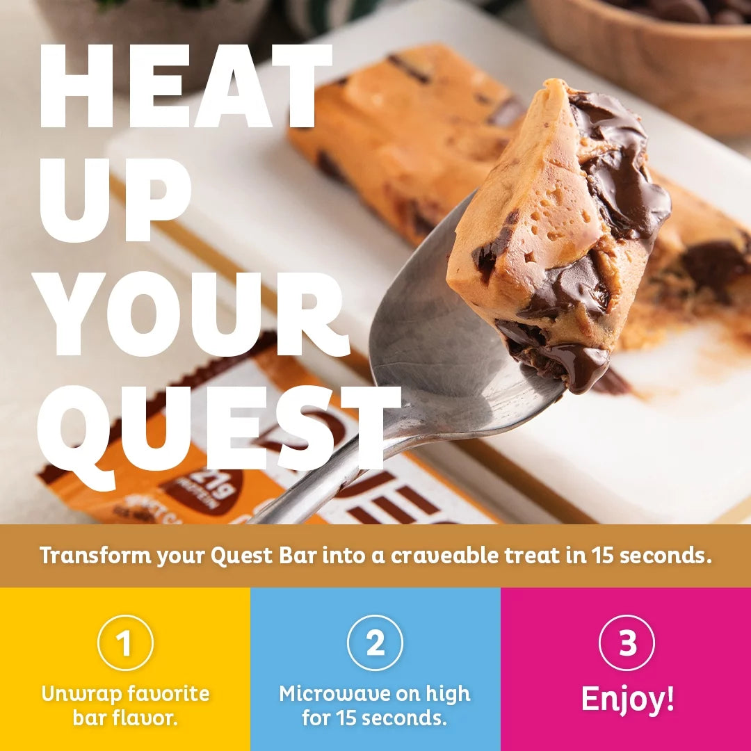 Quest Protein Bar, Chocolate Brownie, 20G Protein, 12 Count