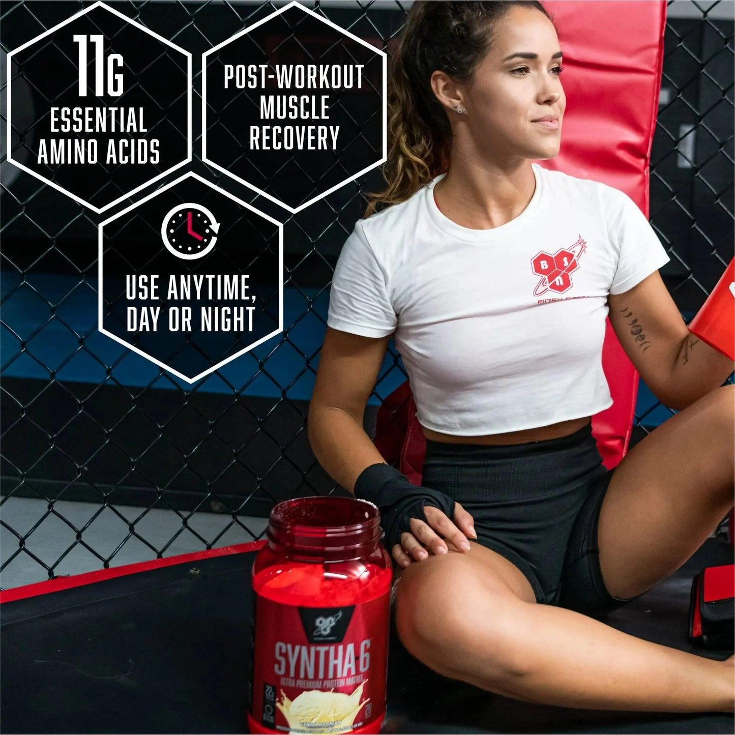 SYNTHA-6 Edge Protein Powder, Vanilla Protein Powder with Hydrolyzed Whey, Micellar Casein, Milk Protein Isolate, Low Sugar, 24G Protein, Vanilla Milkshake, 28 Servings