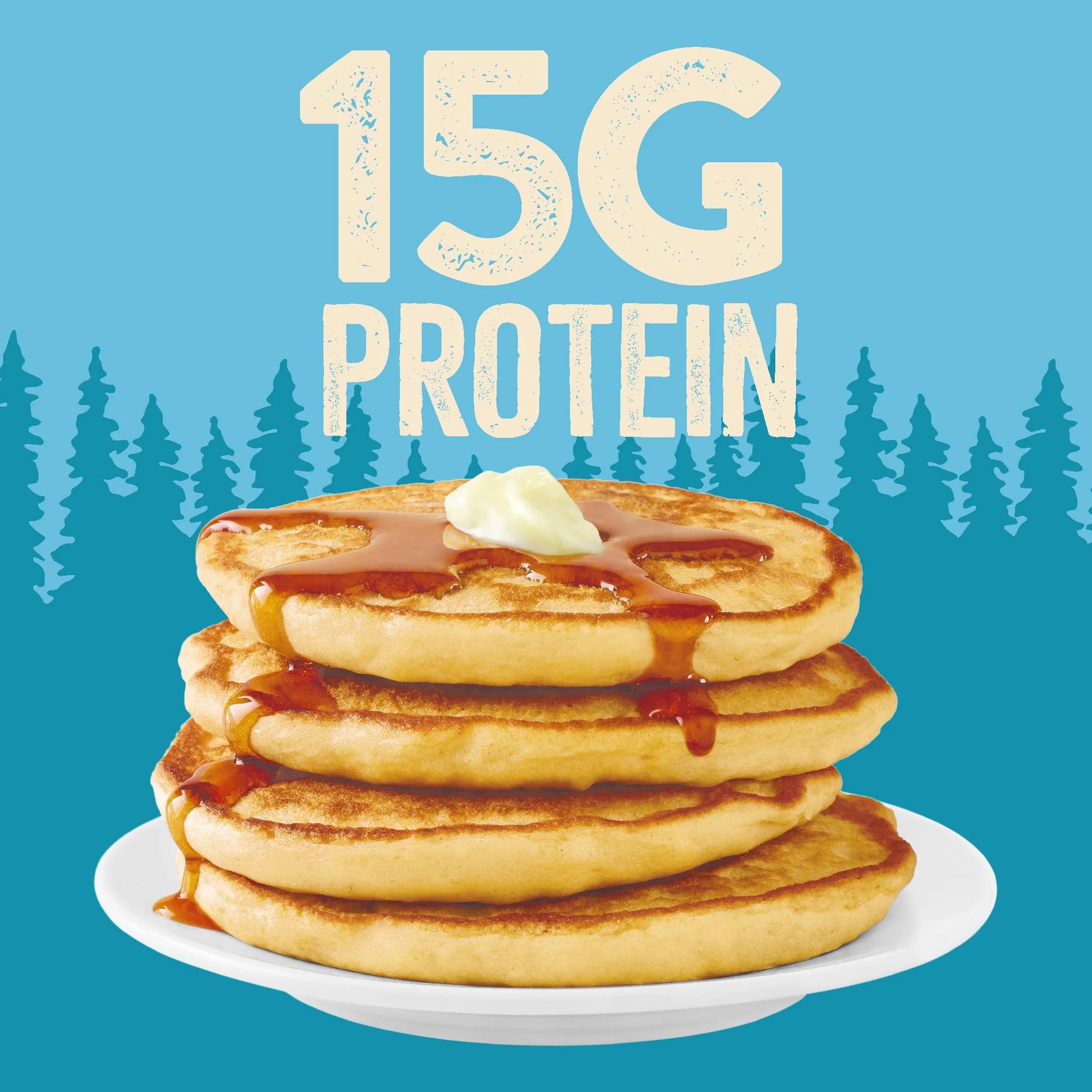 ® Buttermilk Protein Pancake Mix 20 Oz. Box