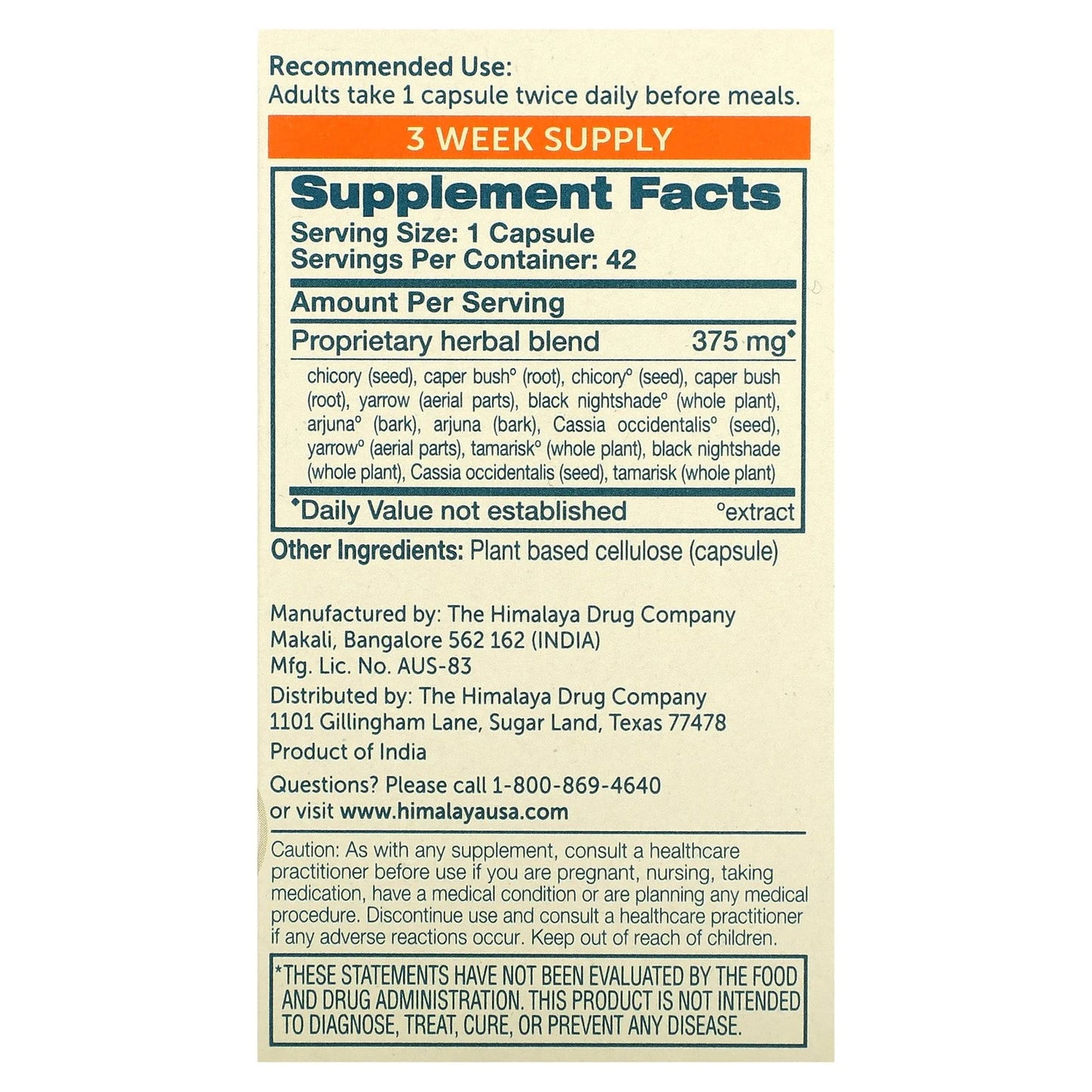 Livercare for Total Liver Support, Cleanse and Detox, Protects Cells & Enzymes, 375 Mg, 42 Capsules