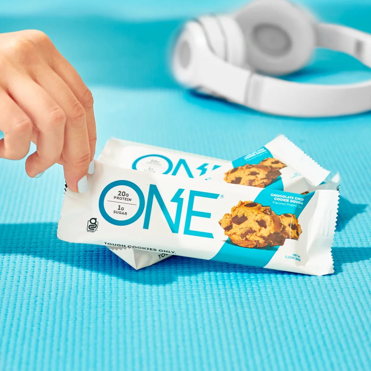 Protein Bar, Chocolate Chip Cookie Dough, 20G Protein, 12 Count